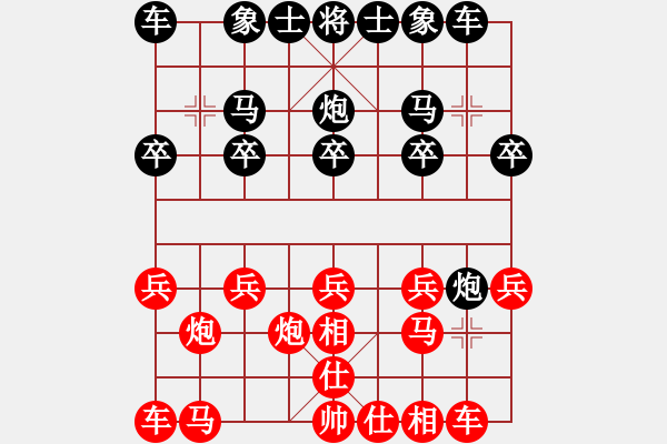 象棋棋譜圖片：20121215 04黑勝　應(yīng)對過宮炮 - 步數(shù)：10 