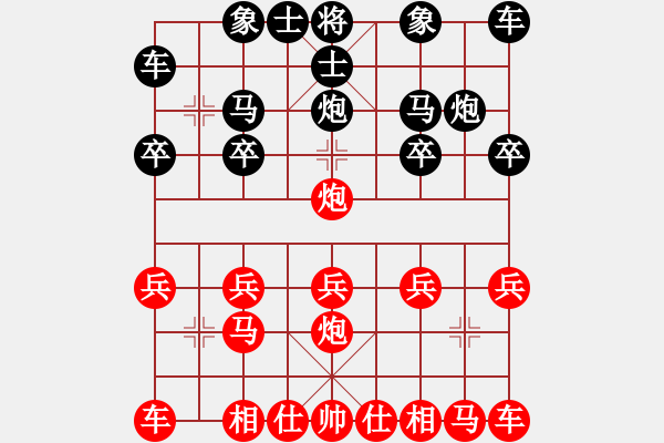 象棋棋譜圖片：南方棋社帥小伙先負(fù)浩軒爺2018·7·12 - 步數(shù)：10 