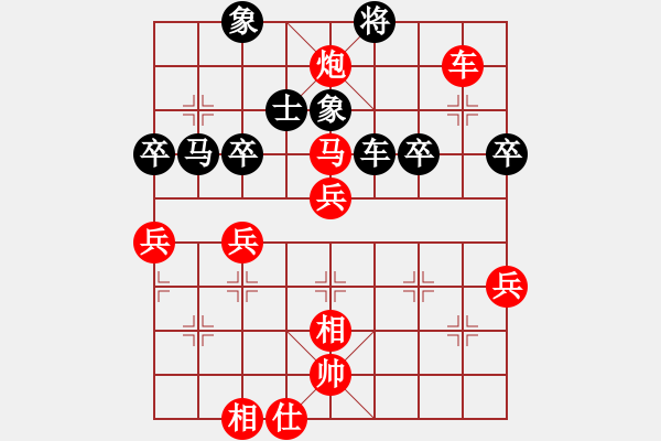 象棋棋譜圖片：棋黑(1段)-勝-糊涂三世(4段) - 步數(shù)：60 