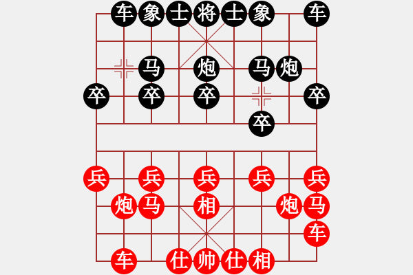 象棋棋譜圖片：塞上江南龍(3段)-負-雙鴨山殺手(3段) - 步數(shù)：10 