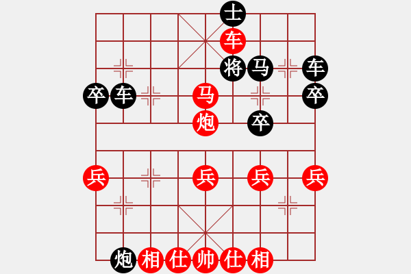 象棋棋譜圖片：2先再棄馬《正常局也可走》雙方中炮正馬5 - 步數(shù)：53 