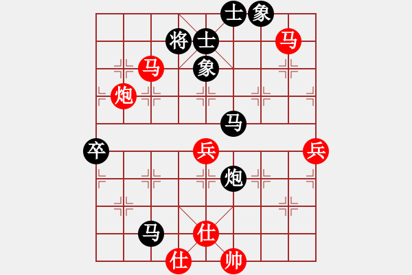 象棋棋譜圖片：小刀柳青(1段)-負-大連益春堂(4段) - 步數(shù)：100 