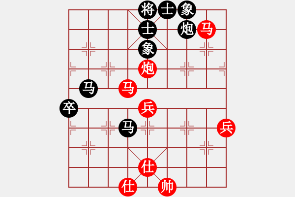 象棋棋譜圖片：小刀柳青(1段)-負-大連益春堂(4段) - 步數(shù)：80 