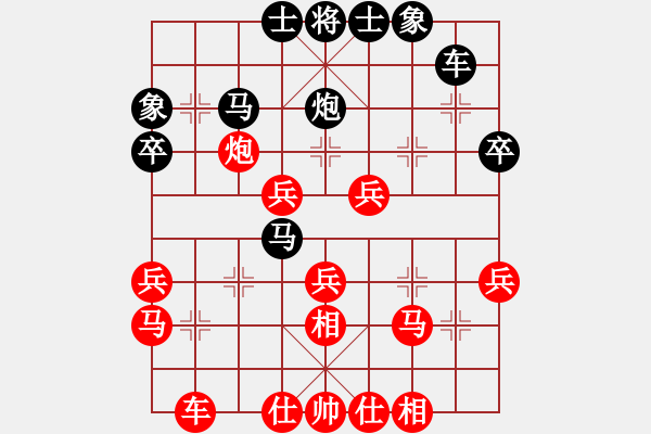 象棋棋譜圖片：QQ業(yè)四測評后勝對手2014030202 - 步數(shù)：40 