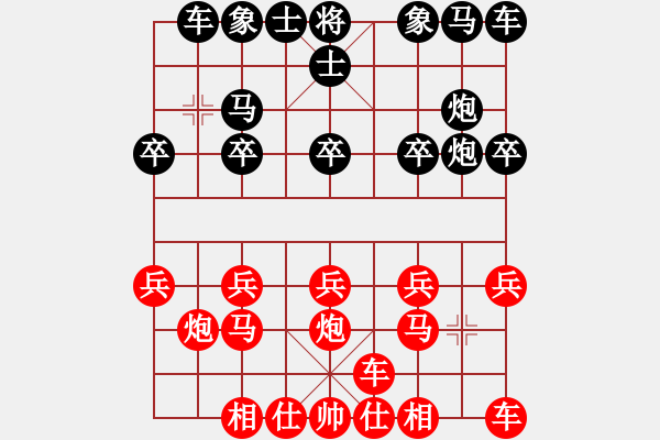 象棋棋譜圖片：俺和你說先勝-VS- Ψ誤入棋途[57054917] - 步數(shù)：10 