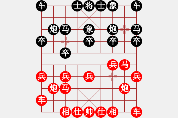 象棋棋譜圖片：吳可欣 先勝 陳燁 - 步數(shù)：10 