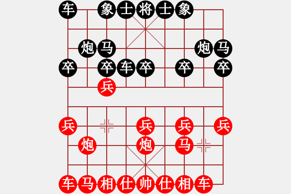 象棋棋譜圖片：6--2---德國 S勝 陳特超---炮八平七 炮8平4 - 步數(shù)：10 