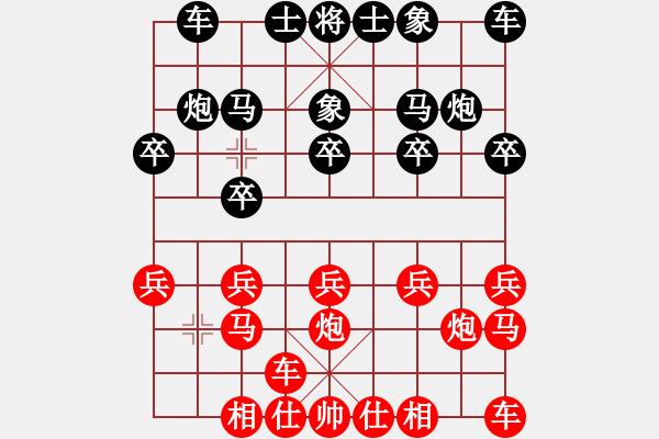 象棋棋譜圖片：饒仁衛(wèi)先負(fù)ledy 20210616 - 步數(shù)：10 