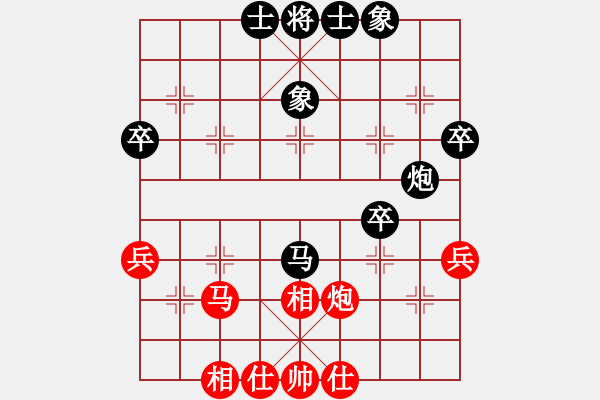 象棋棋譜圖片：無(wú)錫 侯振榮 和 南京 管志年 - 步數(shù)：49 