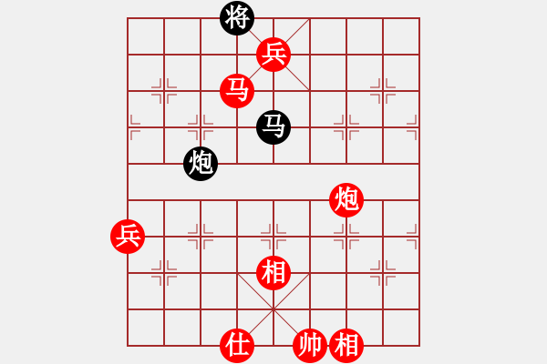 象棋棋譜圖片：棋局-2a443n324 - 步數(shù)：110 