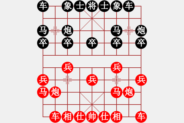 象棋棋譜圖片：鵬飛測(cè)評(píng) 1 - 步數(shù)：10 