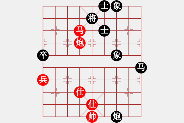 象棋棋譜圖片：一心學(xué)棋(月將)-和-真英雄(月將) - 步數(shù)：80 