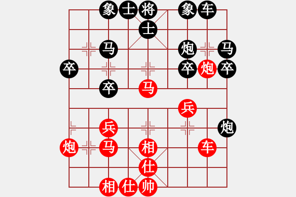 象棋棋譜圖片：神劍造譜(電神)-負(fù)-東方神庫(北斗) - 步數(shù)：30 