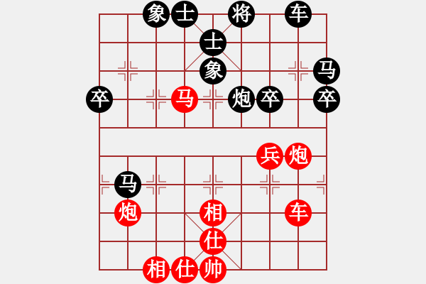 象棋棋譜圖片：神劍造譜(電神)-負(fù)-東方神庫(北斗) - 步數(shù)：50 