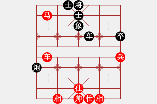 象棋棋譜圖片：中炮過(guò)河車(chē)對(duì)屏風(fēng)馬左馬盤(pán)河5種變化 - 步數(shù)：60 