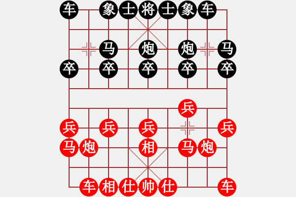 象棋棋譜圖片：天門棋童(5段)-負(fù)-lnsjzsbjl(9段) - 步數(shù)：10 