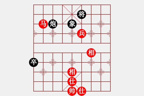 象棋棋谱图片：缙云弈仙(5段)-胜-aaaacc(6段) 中炮过河车七路马对屏风马两头蛇 红左横车 - 步数：120 