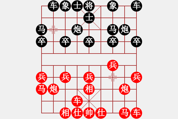 象棋棋譜圖片：中國棋院杭州分院 張玄弈 和 黑龍江省社體與棋牌中心 李丹陽 - 步數(shù)：10 