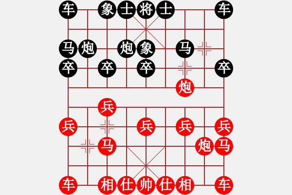 象棋棋譜圖片：浙江 袁健翔 勝 江蘇 張慕鴻 - 步數(shù)：10 