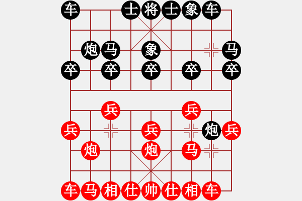 象棋棋譜圖片：侵略者(2段)-勝-東梁莊主(3段) - 步數(shù)：10 