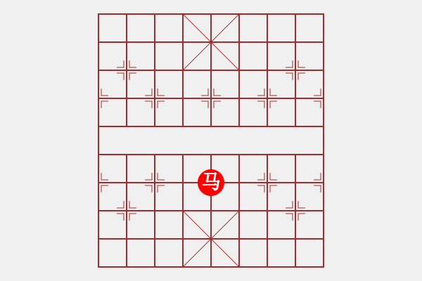 象棋棋譜圖片：12 馬躍整枰內（整） 圖論哈氏圈（鏈）1 - 步數：80 