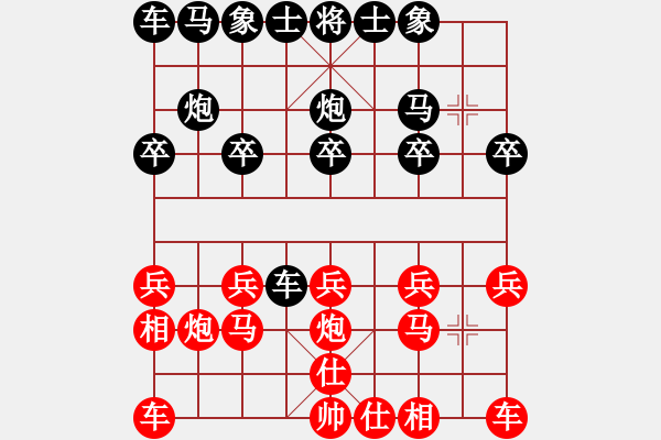 象棋棋譜圖片：[10級(jí)]機(jī)場(chǎng)胖劉 先負(fù) [11級(jí)]浩軒爺 - 步數(shù)：10 