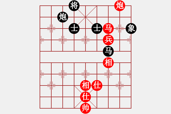 象棋棋譜圖片：金波 先和 謝巋 - 步數(shù)：160 