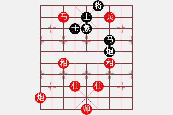 象棋棋譜圖片：金波 先和 謝巋 - 步數(shù)：216 