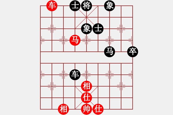 象棋棋譜圖片：群英舵主肆(5r)-和-緣份社冬(5r) - 步數(shù)：100 