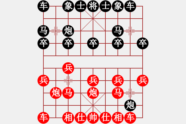 象棋棋譜圖片：因?yàn)樗訹1245437518] -VS- 避風(fēng)港[937138889] - 步數(shù)：10 