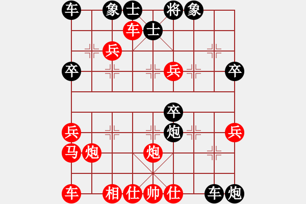 象棋棋譜圖片：彩霸周小平(3段)-負(fù)-英雄無敵(人王) - 步數(shù)：40 