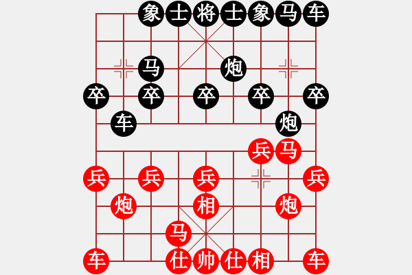 象棋棋譜圖片：小馬哥[3066965752] -VS- 兩頭蛇[406039482] - 步數(shù)：10 