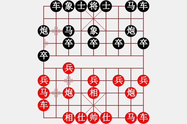 象棋棋譜圖片：鹿城 胡小靜 VS 甌海 林鈿 - 步數(shù)：10 