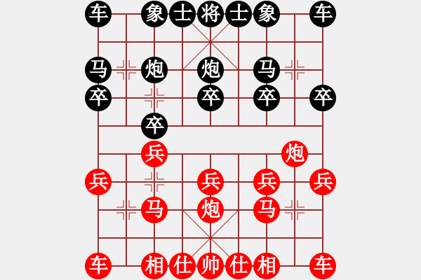 象棋棋譜圖片：dqws2015VS倚天高手(2015 11 10) - 步數(shù)：10 