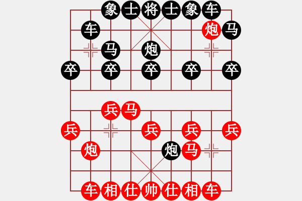 象棋棋譜圖片：uncc(7段)-和-kybavuong(6段) - 步數(shù)：20 