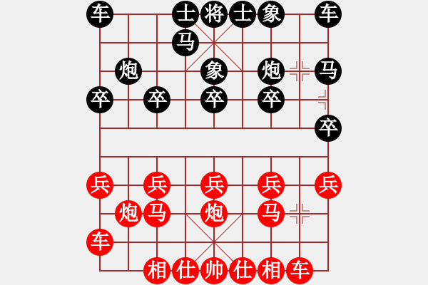 象棋棋譜圖片：2024.9.7.8五分鐘先負(fù)列拐角馬 - 步數(shù)：10 