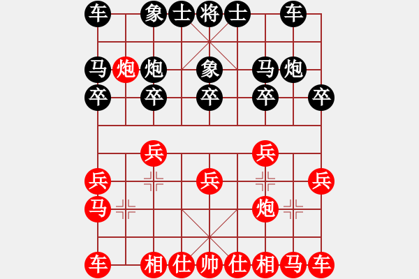 象棋棋譜圖片：昆山市水鄉(xiāng)周莊 徐建秒 和 杭州棋類學(xué)校（圍棋學(xué)校） 杜晨昊 - 步數(shù)：10 