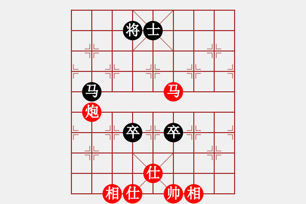 象棋棋谱图片：中美美(无极)-负-星月无名(无极) - 步数：200 