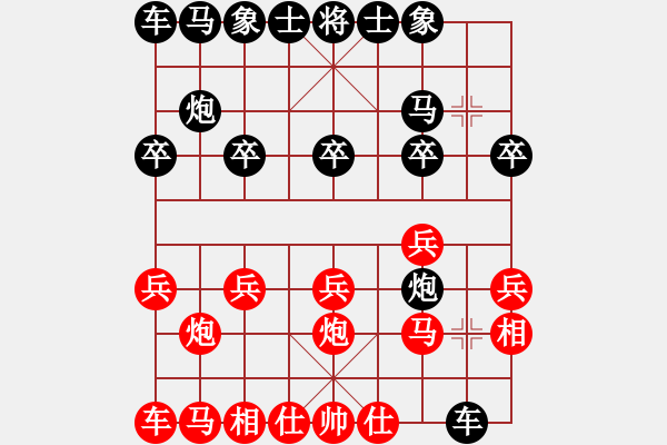 象棋棋譜圖片：周鷺(5r)-負(fù)-陳子一(5r) - 步數(shù)：10 