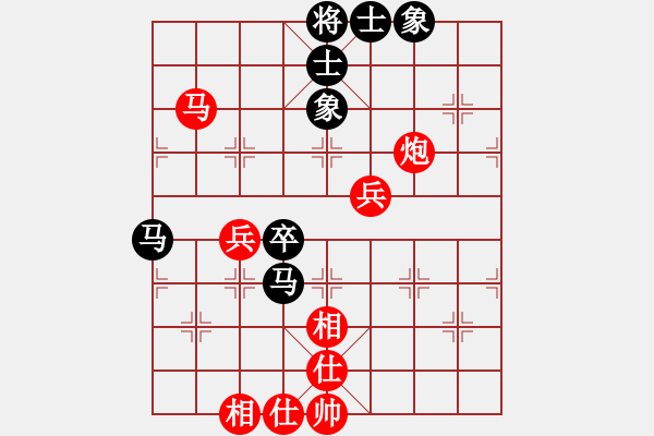 象棋棋谱图片：65届大兴月赛7张子昭先和李成林 - 步数：80 