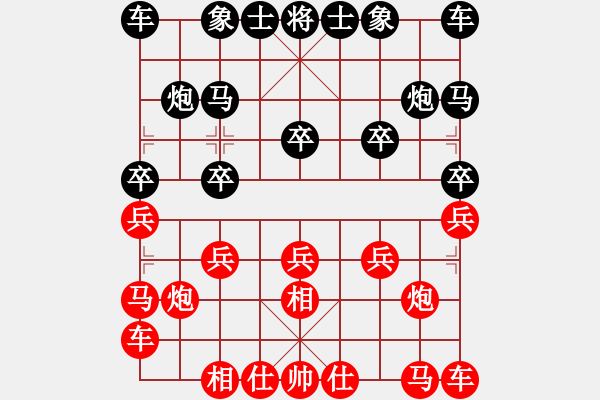 象棋棋譜圖片：慶元旦第七輪 王大帥 先和 弈海鱘龍 - 步數(shù)：10 