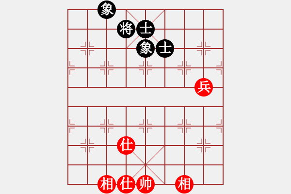 象棋棋譜圖片：6916局 A16-飛相進(jìn)七兵對進(jìn)右馬-天天AI選手FALSE 紅先和 小蟲引擎23層 - 步數(shù)：130 