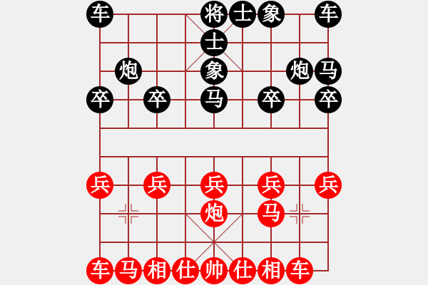 象棋棋譜圖片：魚兒悠悠(1段)-負(fù)-awawwwx(1段) - 步數(shù)：10 