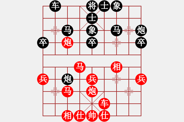 象棋棋谱图片：2015年河南省象棋锦标赛第八轮 幺毅 先和 徐崇峰 - 步数：40 