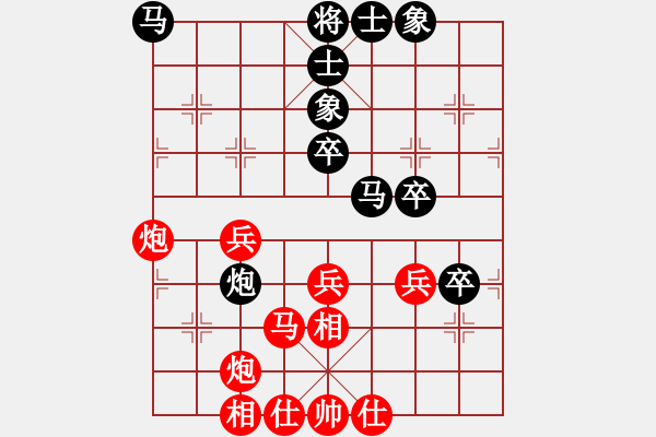 象棋棋譜圖片：臺燈亮(2段)-和-遂寧老狐貍(8段) - 步數(shù)：50 