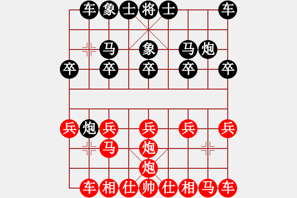 象棋棋譜圖片：關(guān)呂戰(zhàn)呂布[紅] -VS- bbboy002[黑] - 步數(shù)：10 