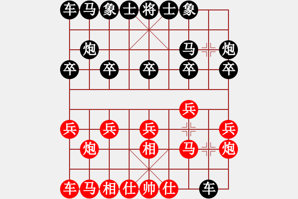 象棋棋谱图片：面包师傅(9段)-胜-荣华长考(7段) - 步数：10 