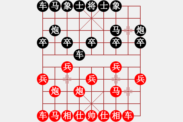 象棋棋譜圖片：2012年“武工杯”大武漢職工象棋邀請賽業(yè)余組對局 - 步數(shù)：10 