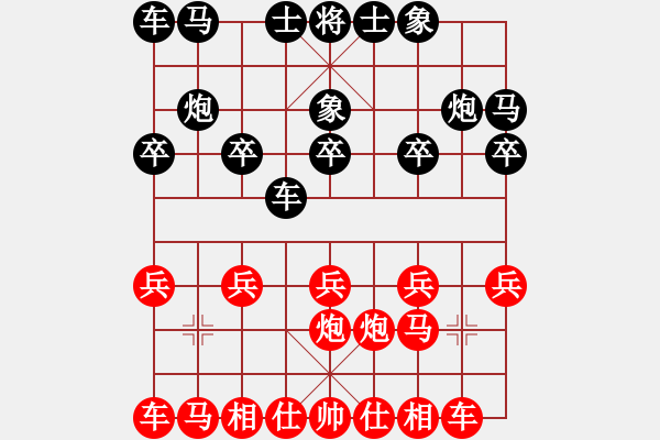 象棋棋譜圖片：dafuyuan(9段)-勝-我是蠢驢(7段) - 步數(shù)：10 