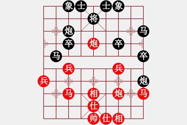 象棋棋譜圖片：zhoulip(3段)-負-品棋龍拾號(5段) - 步數(shù)：30 